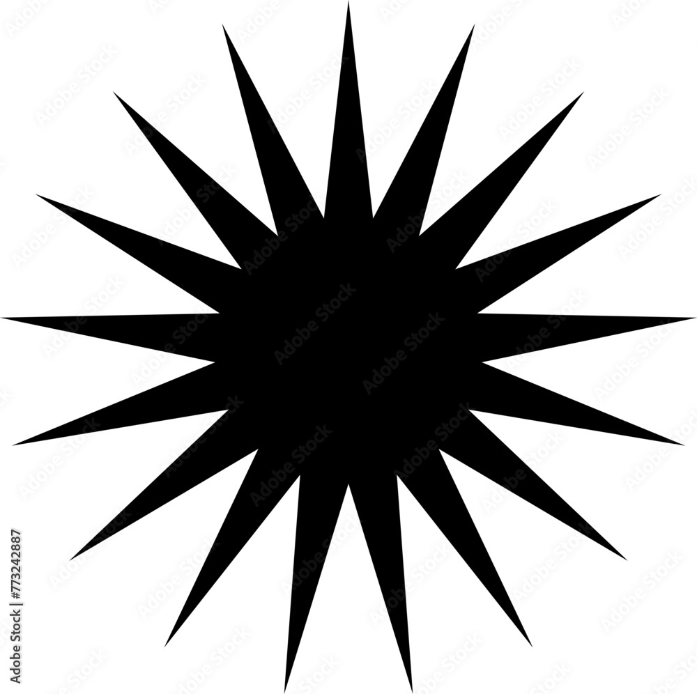 Sun icon vector Sun icon vector