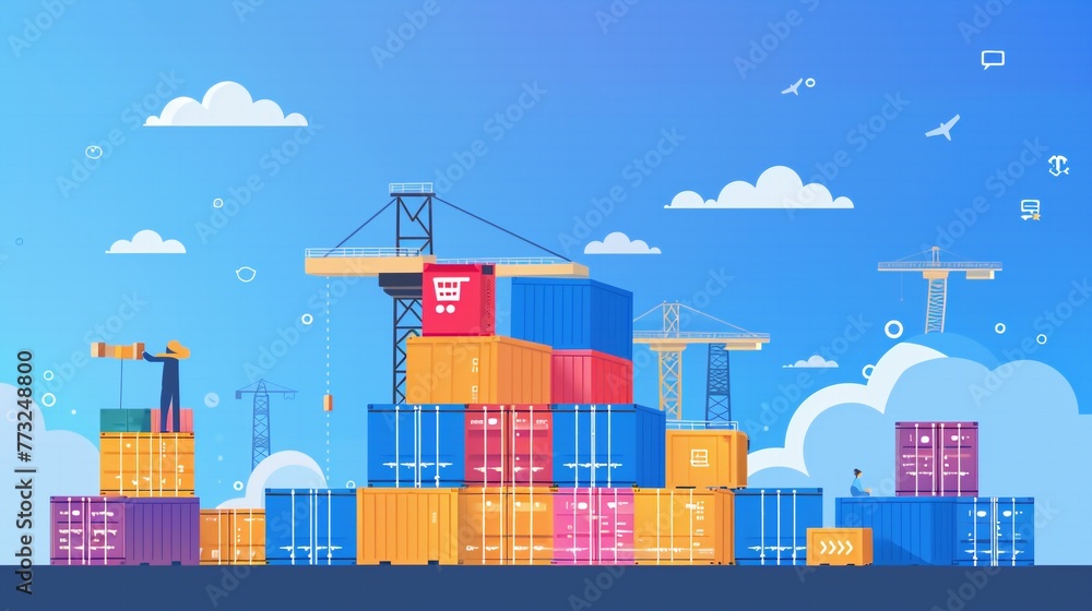 Containerization with Docker and Kubernetes.