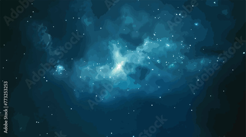 Deep Space. High Definition Star Field Background fla photo