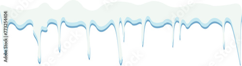 Melting Snow Border