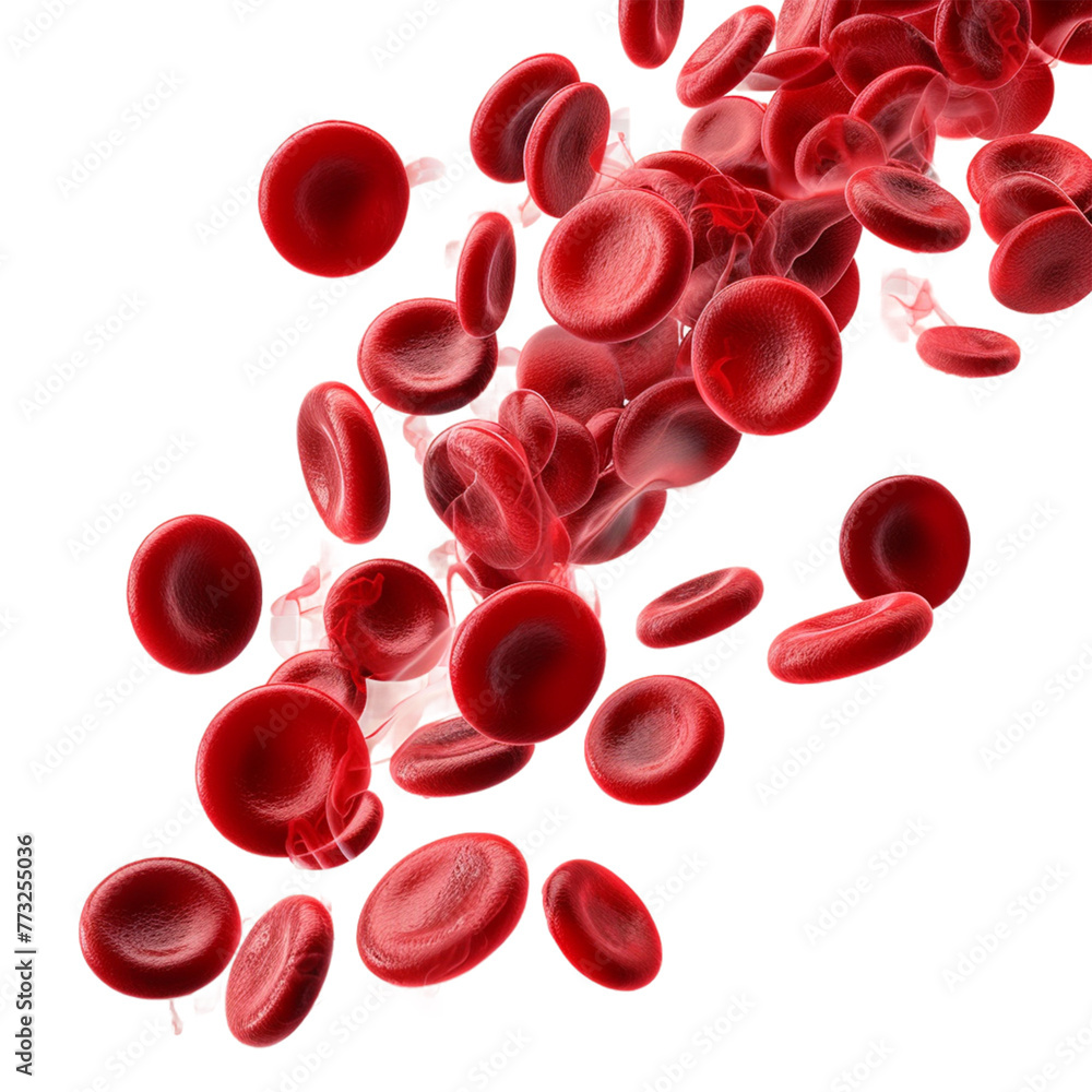 red blood cells isolated on white.
red blood cells isolated on white.