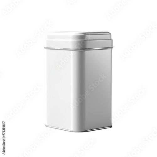 Wallpaper Mural white tin can. Canned metal packaging. Metal container for food products. on Isolated transparent background png. generated with AI Torontodigital.ca
