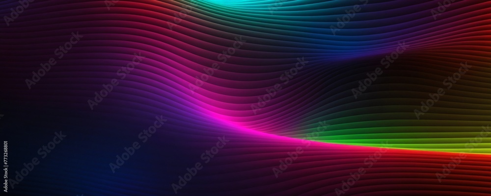 Abstract neon waves Abstract neon waves