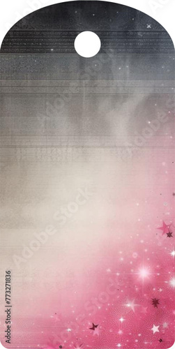 Decorated label - base - modern style vector graphics with stars - ideal as a package sealer, gift tag, jam, liquor, card, vases, bottles, for cricut, sublimation, cutting plotter