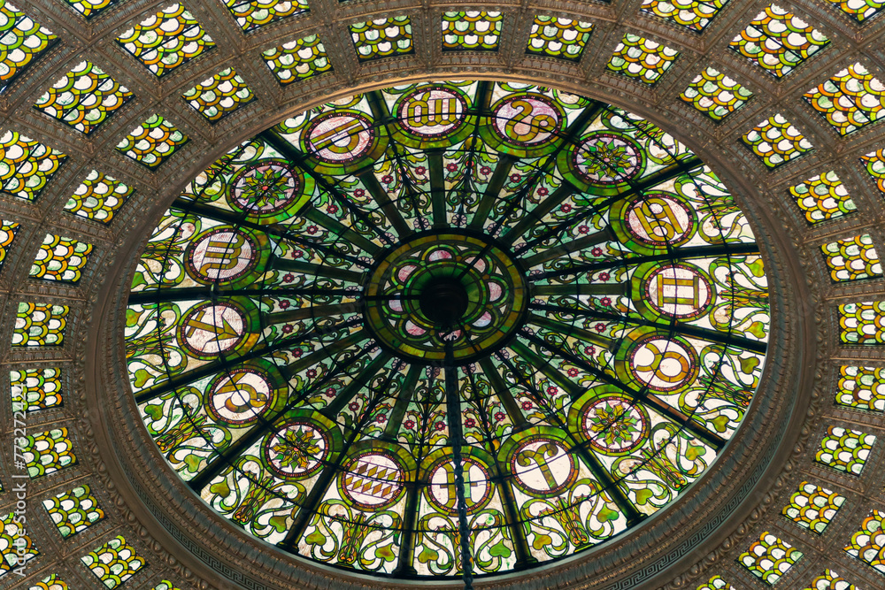 stained glass Dome