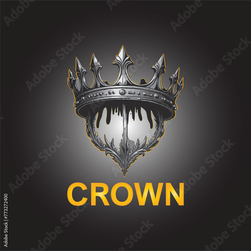 Crown ilustration logo