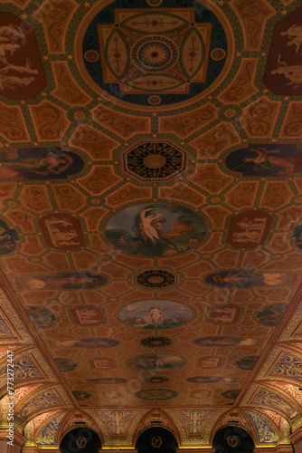 Vászonkép Palmer House Ceiling