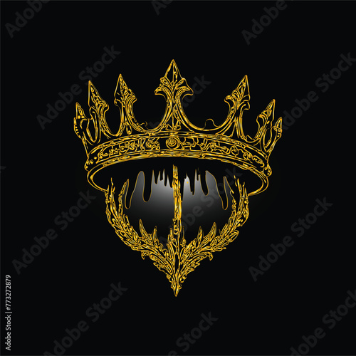 Crown ilustration logo
