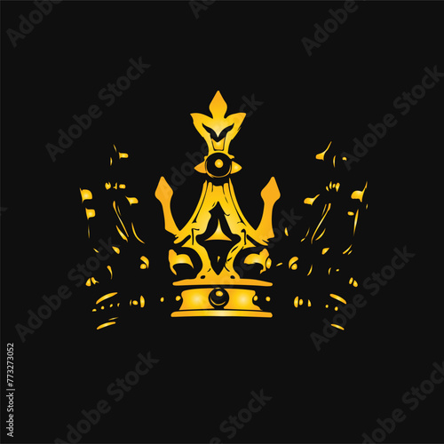 Crown ilustration logo