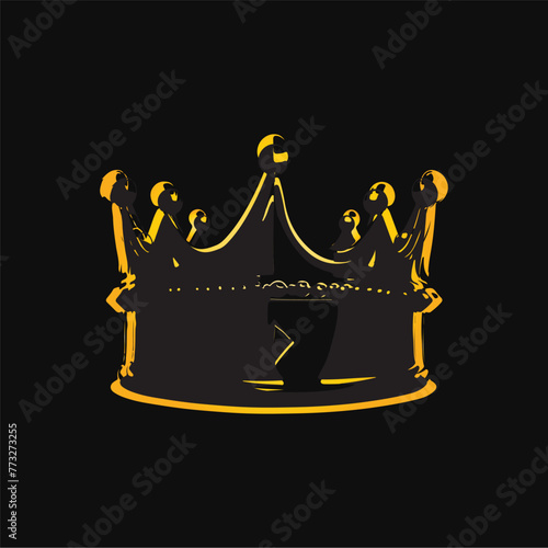 Crown ilustration logo
