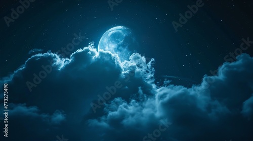 Resting bodies dissolving into a night sky symbolizing peace and the finality of days end