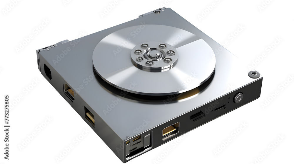 External Hard Drive PNG: Portable Data Storage Isolated on White | Transparent Background | Hand Edited Generative AI External Hard Drive PNG: Portable Data Storage Isolated on White | Transparent Background | Hand Edited Generative AI