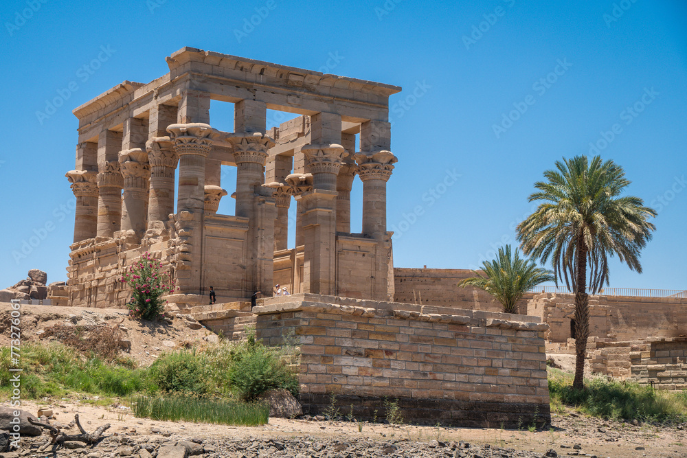 Philae Island, Trojan Kiosk, temples of ancient Egypt