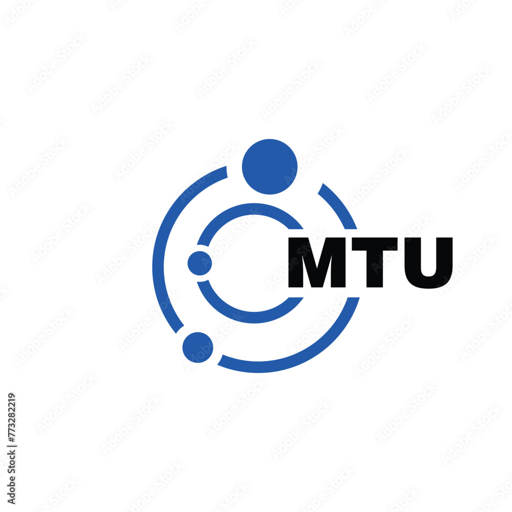 MTU letter logo design on white background. MTU logo. MTU creative initials letter Monogram logo icon concept. MTU letter design MTU letter logo design on white background. MTU logo. MTU creative initials letter Monogram logo icon concept. MTU letter design