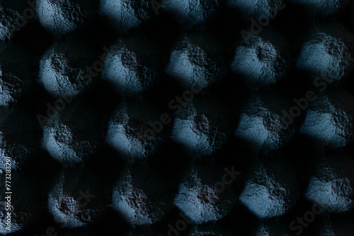 Textura e sombra em embalagem de papelão de ovos  photo