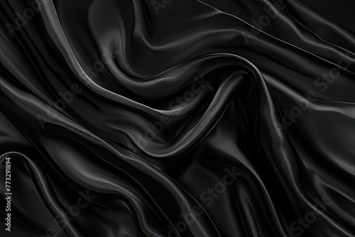 A smooth matte black background photo