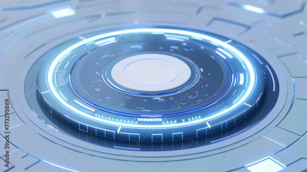 Isometric tecnology circuit with gear placed on a blue background
Isometric tecnology circuit with gear placed on a blue background