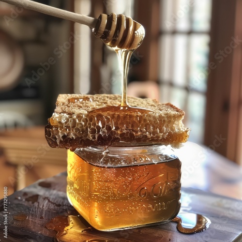 Local honey in baking, sweet partnership, natural nuance