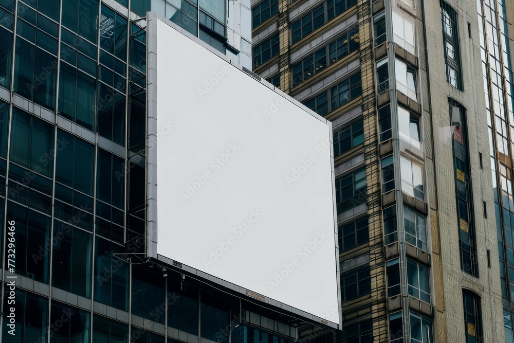 Large Billboard on the building Large Billboard on the building