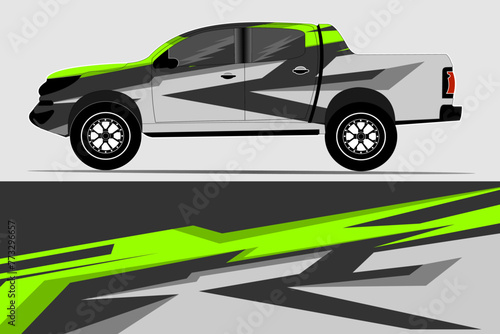 Abstract background racing car wrap graphics for vinyl car wraps and stickers  trucks