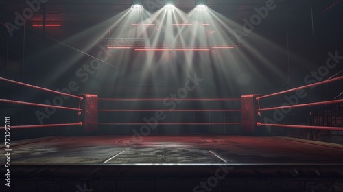 Boxing ring
 photo