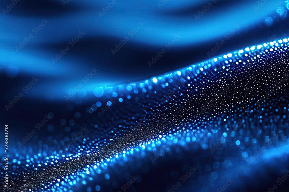 a blue glittery background with sparkling dots a blue glittery background with sparkling dots
