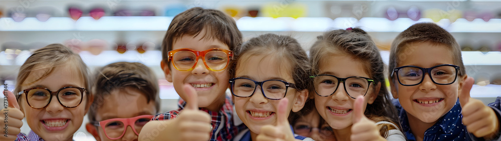 custom made wallpaper toronto digitalGroup of children doing their dream job as Physicists at the laboratory. Concept of Creativity, Happiness, Dream come true and Teamwork.