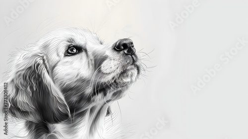 Wallpaper Mural Curious Golden Retriever Puppy Excitedly Exploring New Home with Wide Eyed Wonder and Playful Enthusiasm Torontodigital.ca