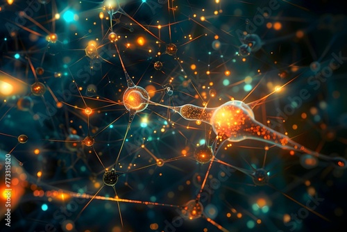 Neural Network, Brain Connections, Artificial Intelligence, Synapses, Neuroscience, Cognitive Science, Neurology, 