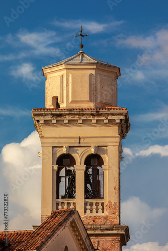 Saint Trovaso beautiful 16th century bell chamber in Venice