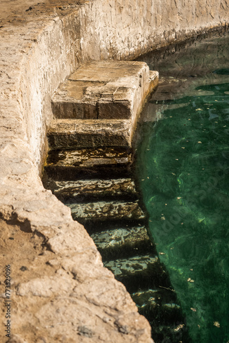 Cleopatra's bath in Siwa Oasis, Egypt