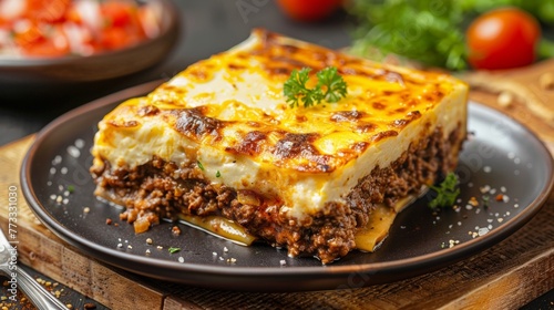 Moussaka in Bulgarian, photos like in a restaurant