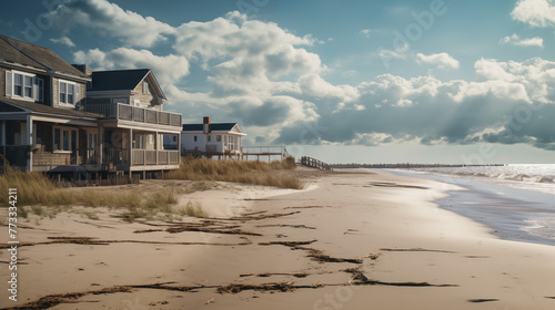 
Abeachfront property, once coveted, now teeters on the brink. Thesea level rise inches closer, its hunger insatiable. Thedisplaced families leave footprints in the sand, memories fading with each tid photo