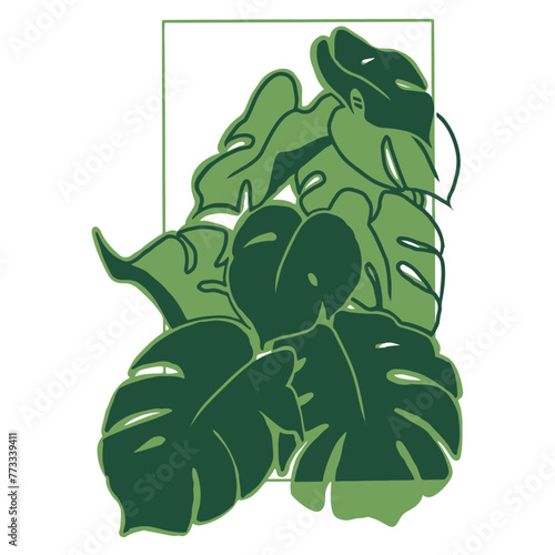 Monstera_Leaf_Frame