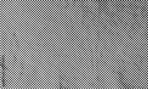 Old Dotted Halftone Print Texture Vector Background