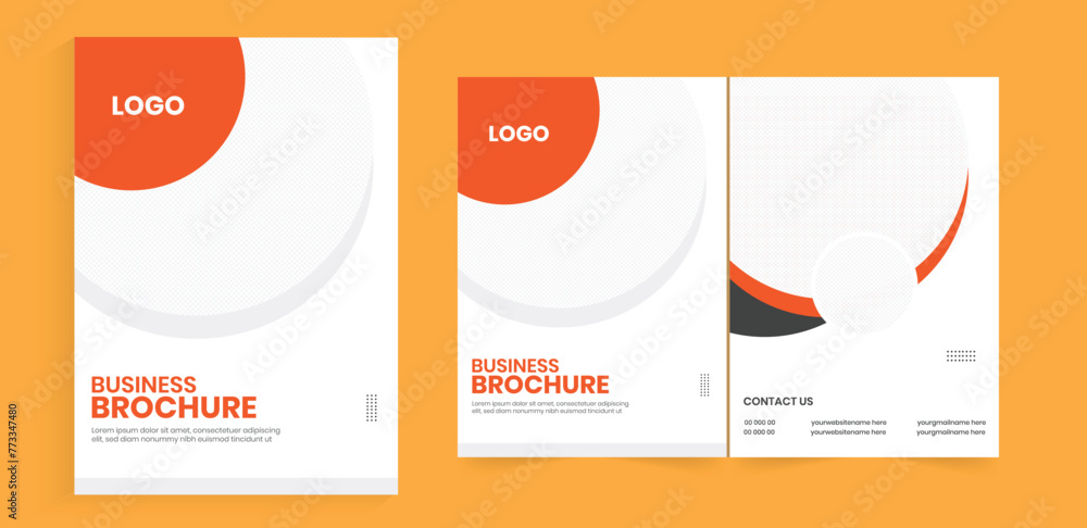 bifold a4 brochure design. bifold new foldable brochure template. company annual report, business plan, or booklet vector design. marketing and advertising print materials bifold a4 brochure design. bifold new foldable brochure template. company annual report, business plan, or booklet vector design. marketing and advertising print materials