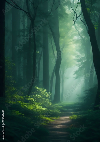 path through a quiet forest © Ana