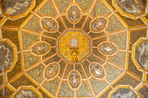 Castle ceiling, Sintra, Portugal