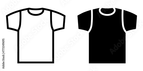 ofvs567 OutlineFilledVectorSign ofvs - t-shirt vector icon . front view sign . isolated transparent . black outline filled version . AI 10 / EPS 10 . g11910