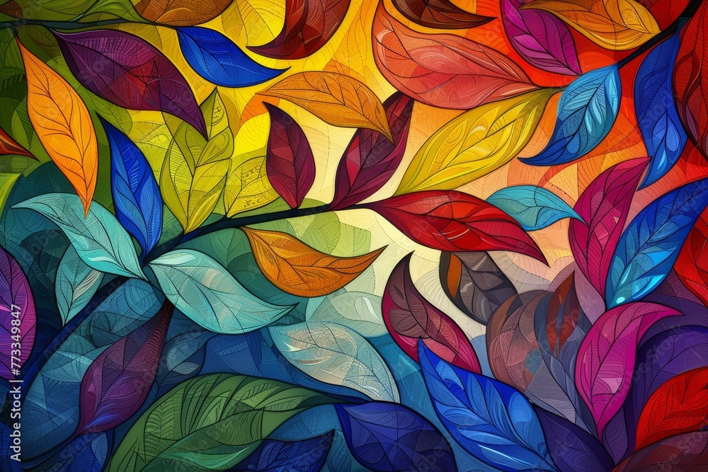 red, yellow, blue, green, orange hues red, yellow, blue, green, orange hues