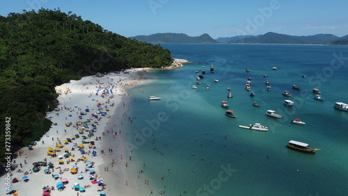 Imagens Aereas da Ilha do Campeche em Florian  polis