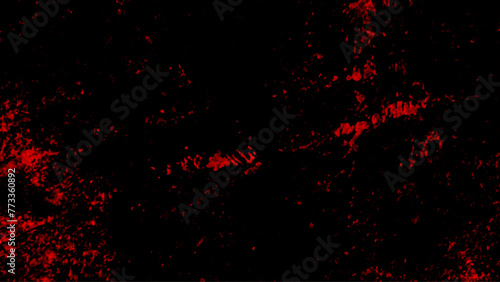 Horror red black creepy paranormal background, apocalyptic scene banner, mysterious power dangerous backdrop with burn movement creepy effect season Halloween or warm Christmas red