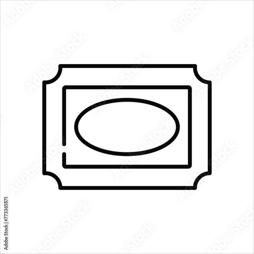 Frame icon editable stock vector icon