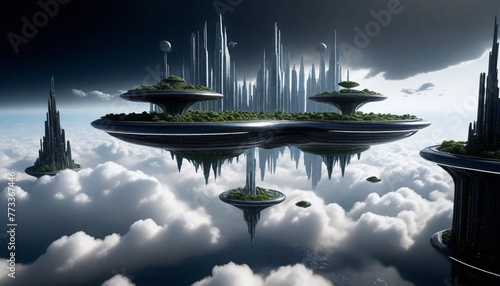 dark and mysterious A futuristic city on a floatin (10)