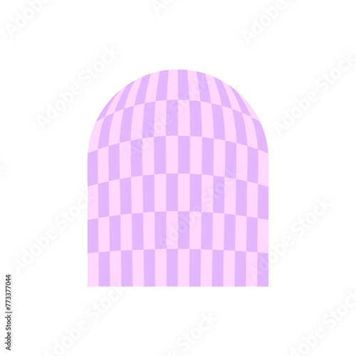 Chessboard, checkerboard geometric design arch vector illustration