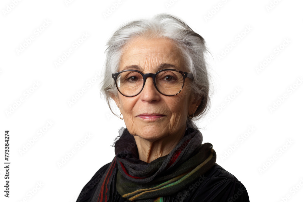 Studio portrait of a beautiful old mature Caucasian Americana woman in casual look with an attractive smile, isolated on transparent png background. Studio portrait of a beautiful old mature Caucasian Americana woman in casual look with an attractive smile, isolated on transparent png background.