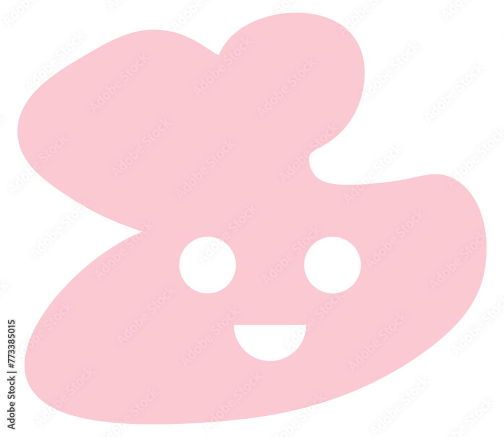 Smile shape icon. Vector illustration. Smile shape icon. Vector illustration.