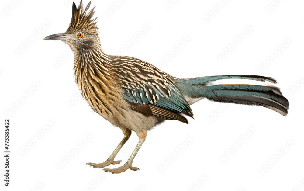 A bird gracefully stands on a pristine white surface A bird gracefully stands on a pristine white surface