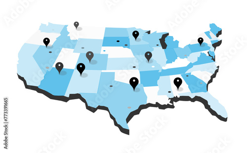 United States Geo Map