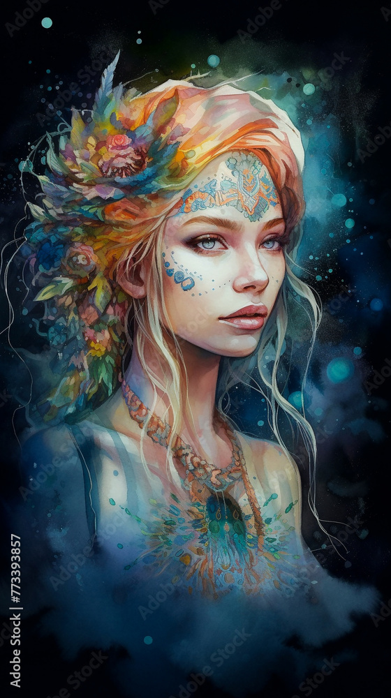 fairy girl in forest fairy girl in forest